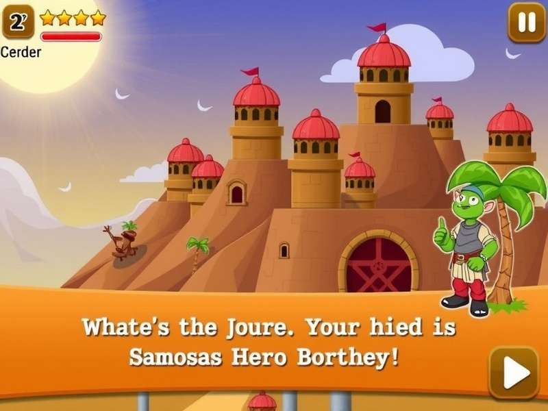 Samosas Hero Journey Game Screenshot